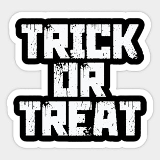 Trick-or-treat Sticker